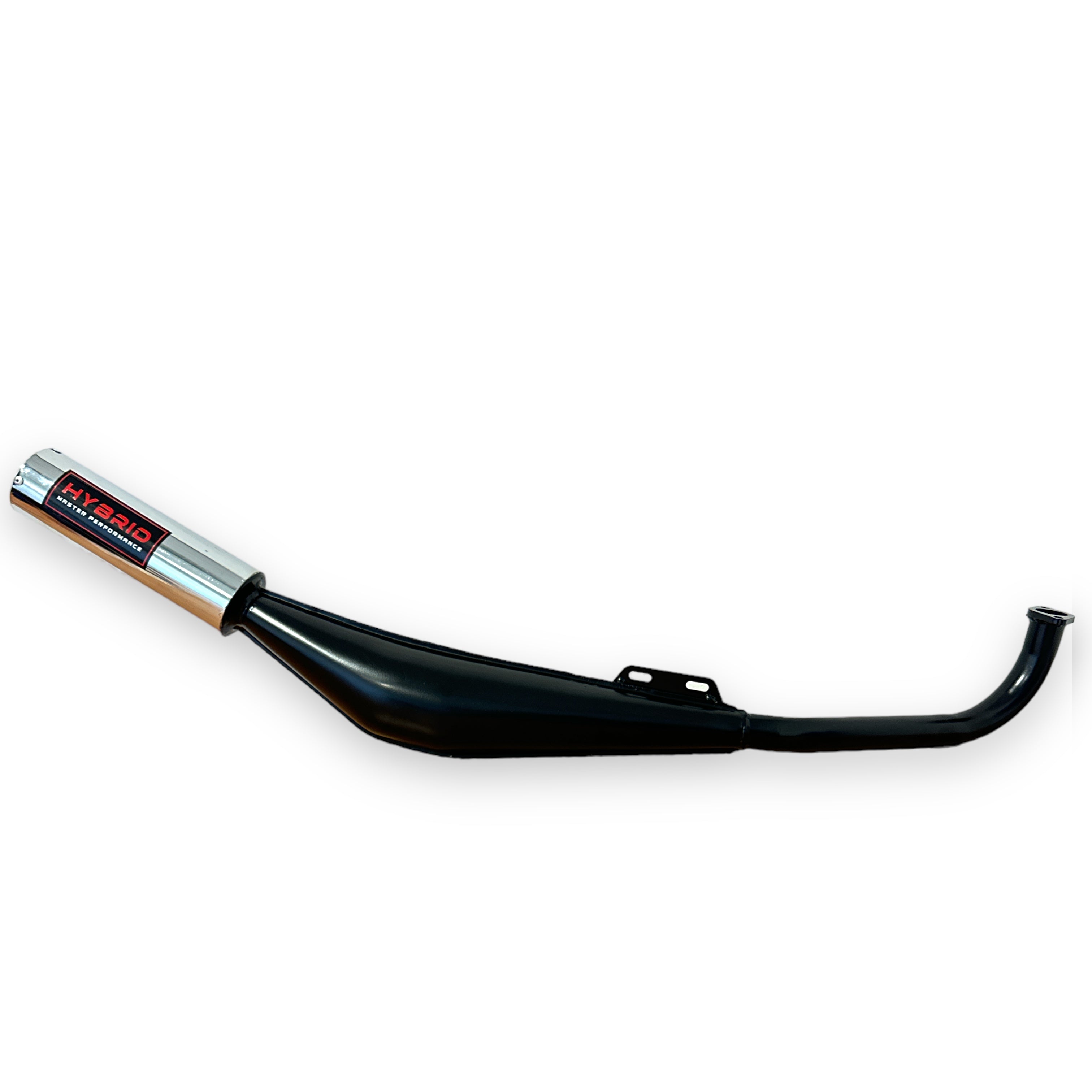 Exhaust Hybrid Master Performance Black/Chrome for Tomos Apn4 or Apn6