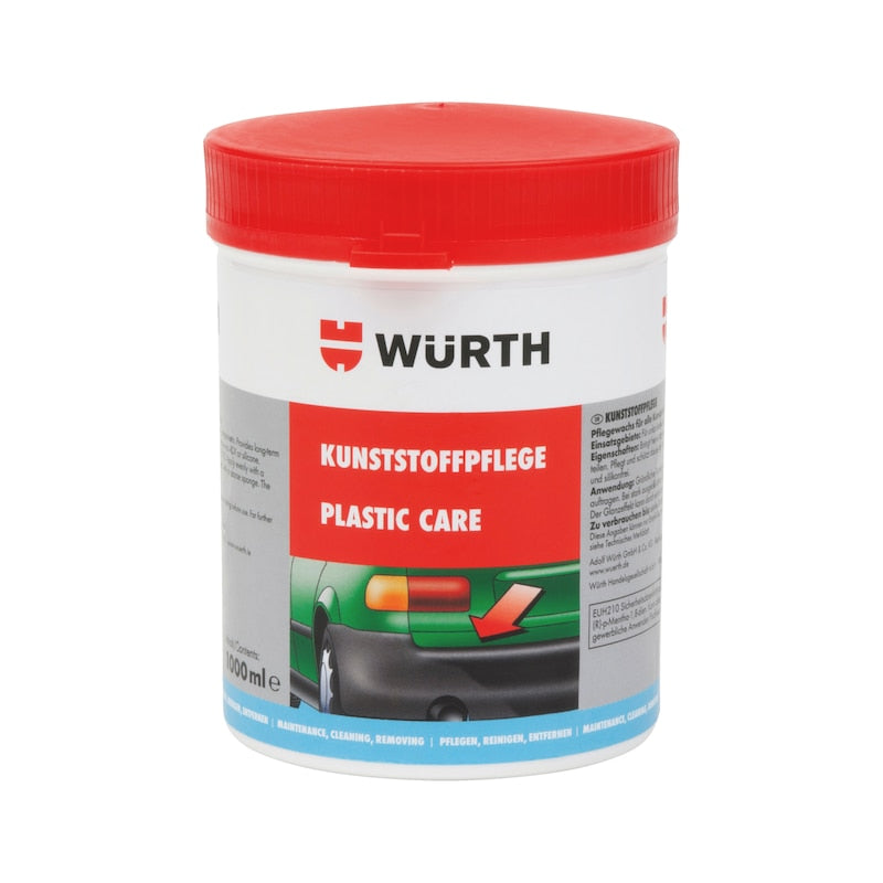 Paste for the care of plastic parts Würth