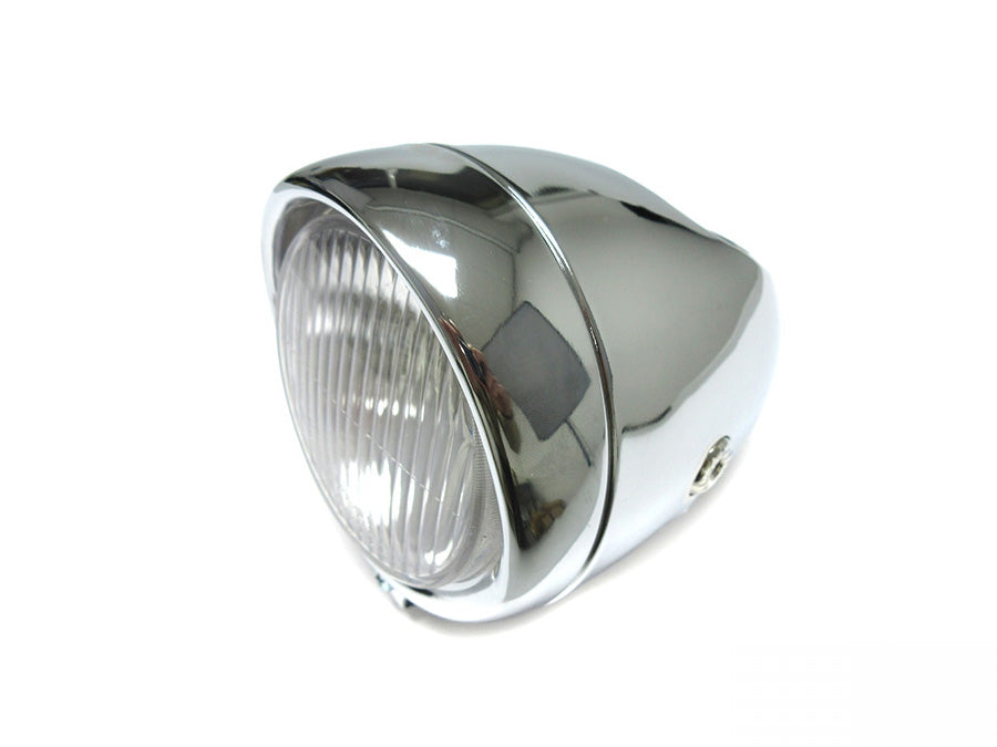 Headlight egg model Chrome 130mm